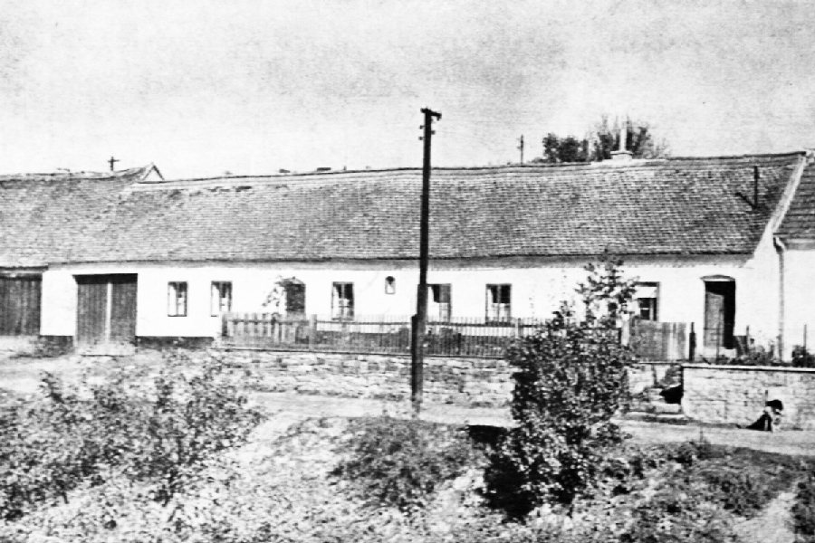 stavení č.p.8 v roce 1958
